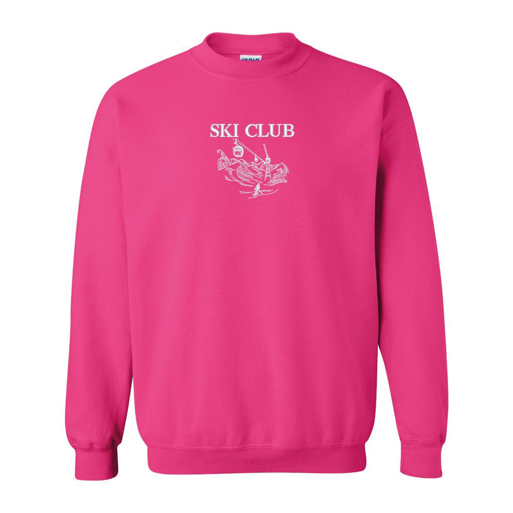 Crewneck "Ski Club" brodé