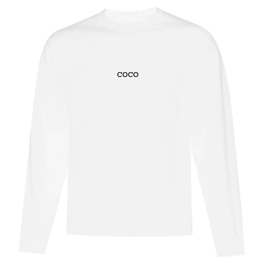 Crewneck "Coco" brodé
