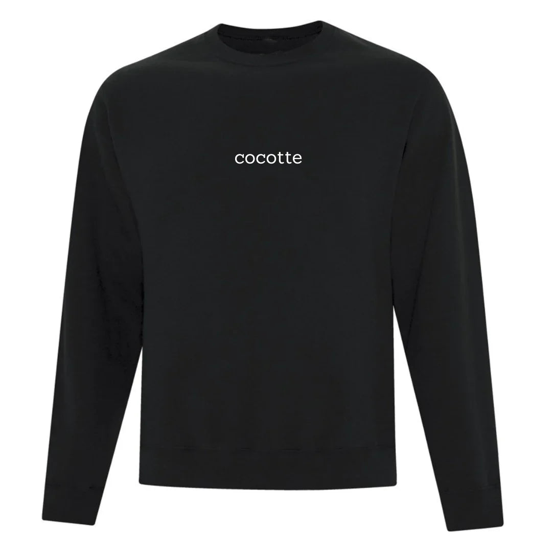 Crewneck "Cocotte" brodé