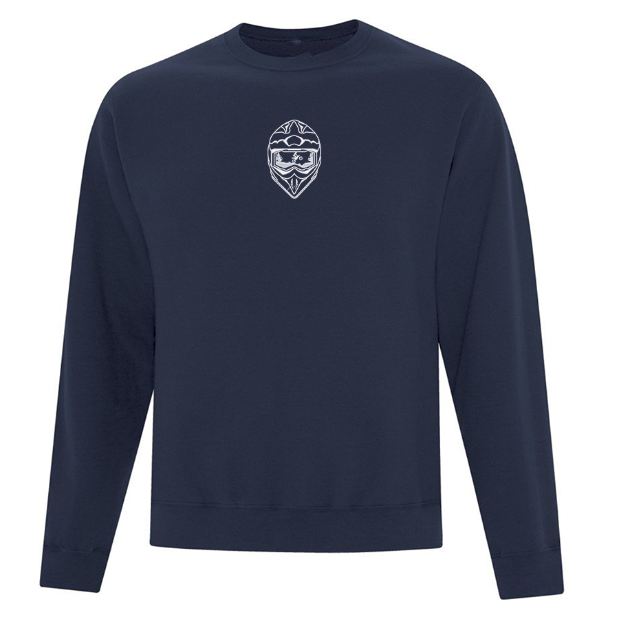 Crewneck Casque Motocross brodé