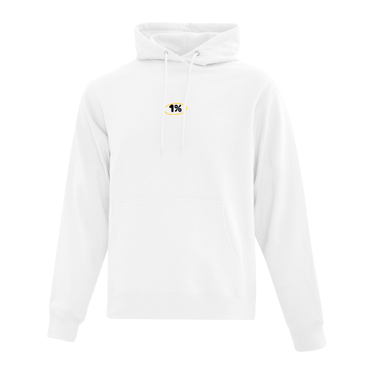 Hoodie "1% Better Everyday" brodé & imprimé