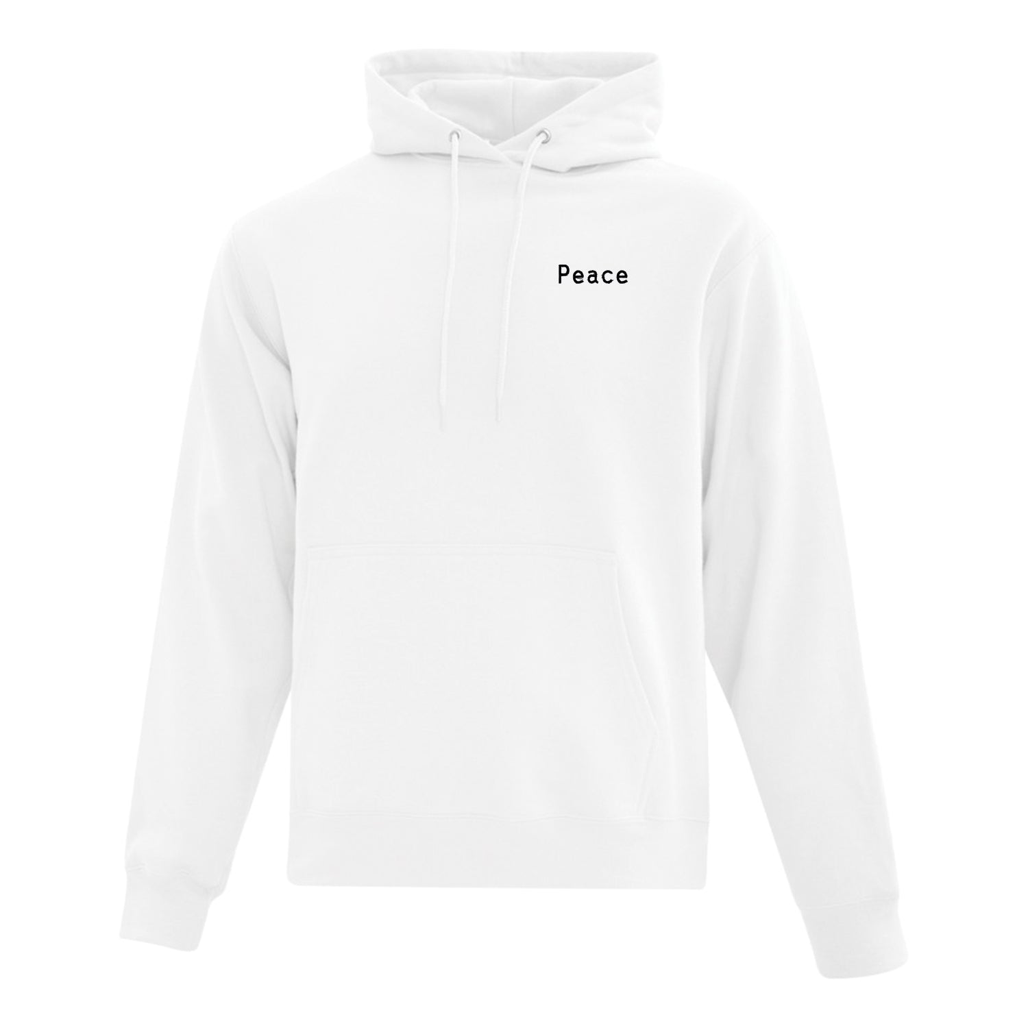 Hoodie "Peace" brodé