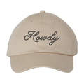 Casquette "Howdy" brodée