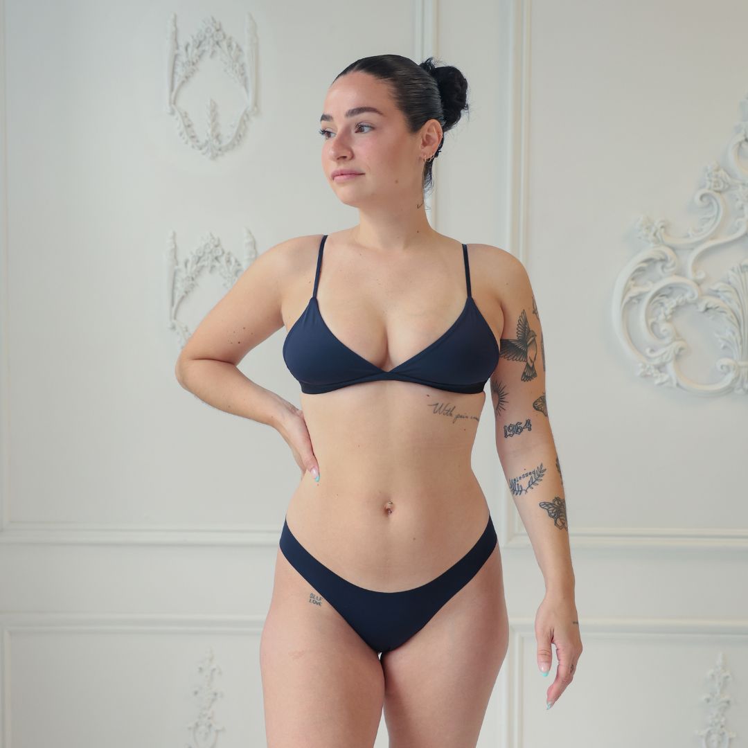 Tanga sans couture Miel