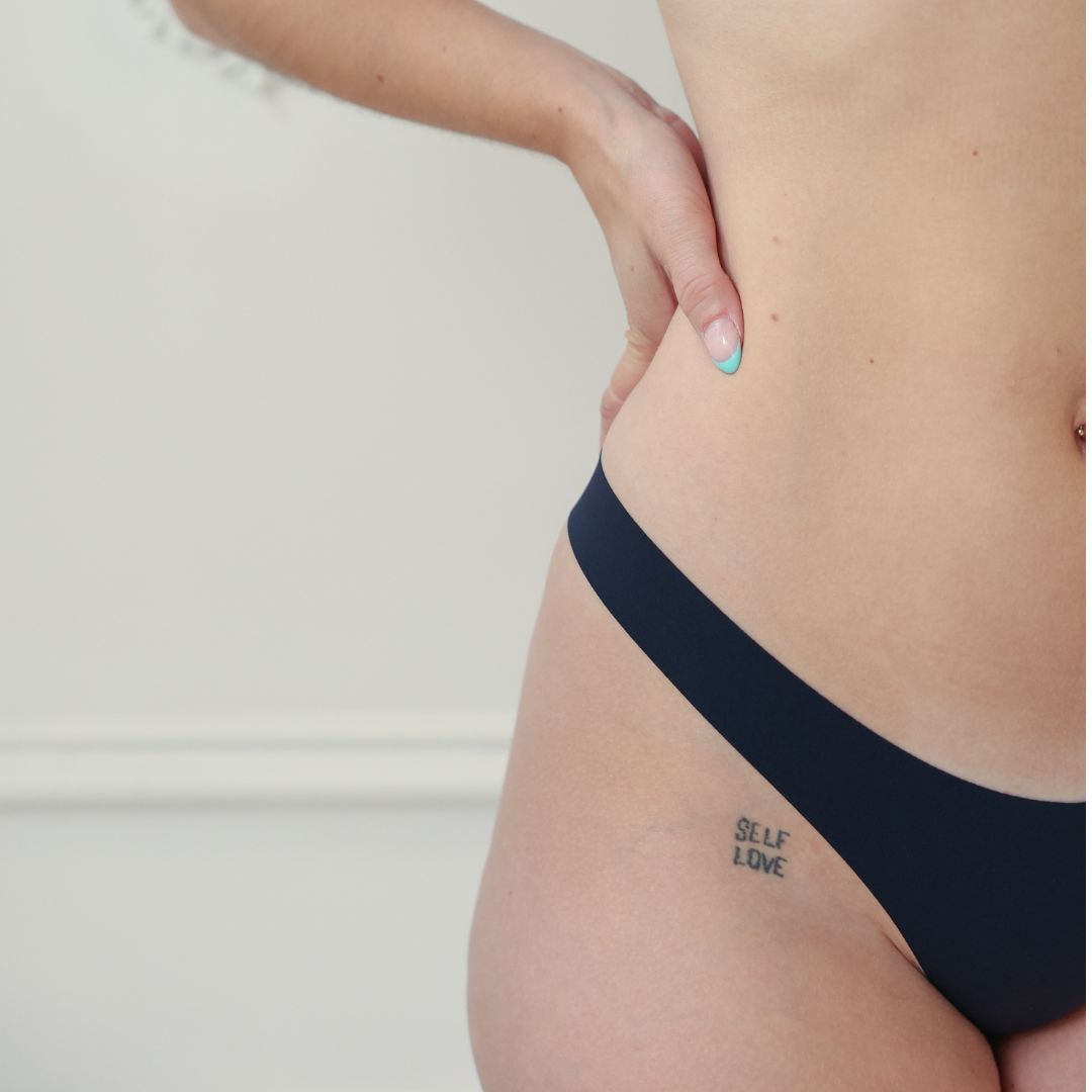 Tanga sans couture Le Rosé