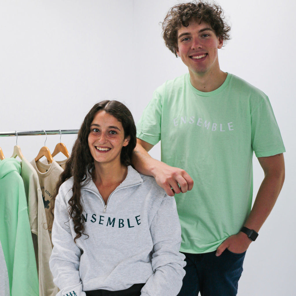 T-shirt "Ensemble" imprimé