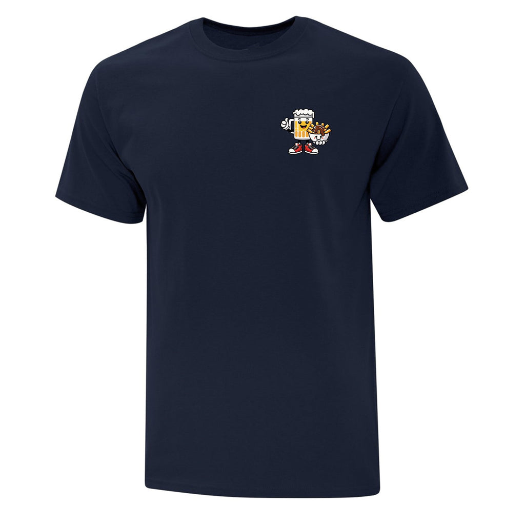 T-shirt "Recette du bonheur" imprimé