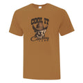 T-shirt "Cool it cowboy" imprimé