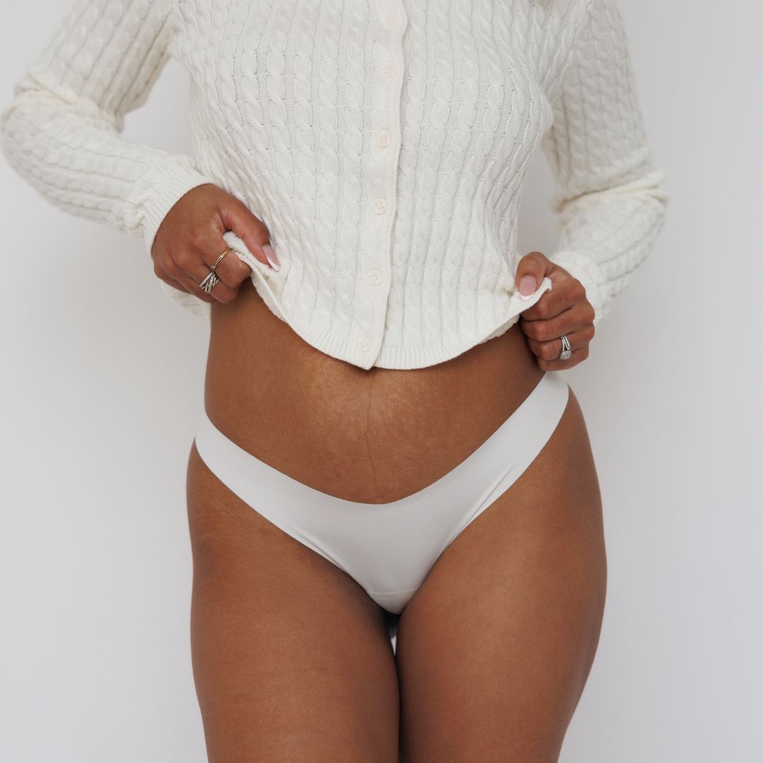 Tanga sans couture SecondSkin Beige